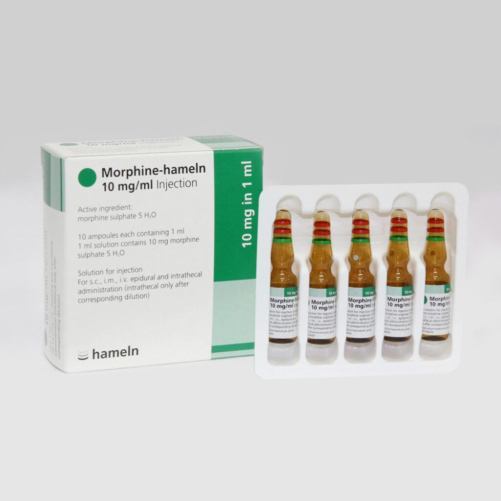 Morphine Hameln Injection 10mg1ml 1x1ml Zyfas Pharma